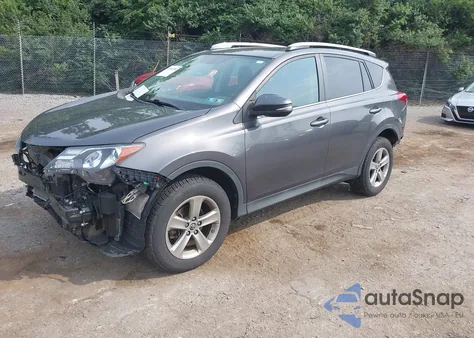2015 Toyota Rav4 Xle z USA, uszkodzony, nr VIN 2T3RFREV0FW370920